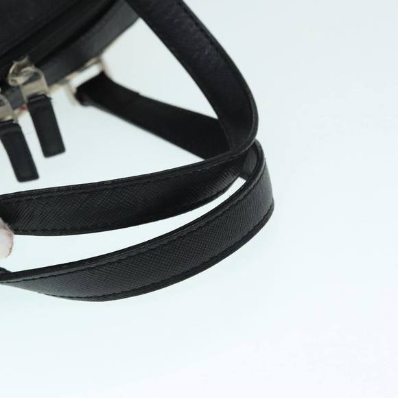 BURBERRY Nova Check Hand Bag Canvas Beige Silver Auth bs17636 - Picture 8 of 16